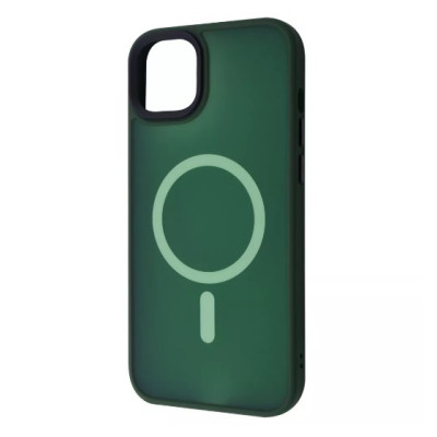 Чохол накладка WAVE Matte Colorful MagSafe iPhone 12/12 Pro Зелена