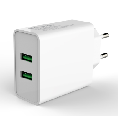 Сетевое зарядное устройство Colorway 2USB Quick Charge 3.0 (36W) White, Белый