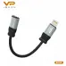 Перехідник аудіокабель Veron AC50 Lightning - 3.5 Перехідник аудіокабель Veron AC50 Lightning - 3.5