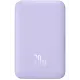 Універсальна мобільна батарея Повербанк Baseus Magnetic Mini Wireless Fast Charge 2in1 10000mAh 20W 2.4A QC3.0+PD3.0 з Бездротовою зарядкою Qi 15W Фіолетовий