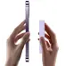 Універсальна мобільна батарея Повербанк Baseus Magnetic Mini Wireless Fast Charge 2in1 10000mAh 20W 2.4A QC3.0+PD3.0 з Бездротовою зарядкою Qi 15W Фіолетовий
