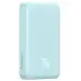 Універсальна мобільна батарея Повербанк Baseus Magnetic Mini Wireless Fast Charge 2in1 10000mAh 20W 2.4A QC3.0+PD3.0 з Бездротовою зарядкою Qi 15W Блакитний