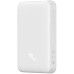 Универсальная мобильная батарея Повербанк Baseus Magnetic Mini Wireless Fast Charge 2in1 10000mAh 20W 2.4A QC3.0+PD3.0 с беспроводной зарядкой Qi 15W Белый