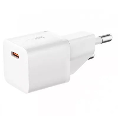 Мережевий зарядний пристрій Baseus Gan5s 20W PD White, Білий