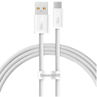Кабель дата Baseus Dynamic USB Type A - Type-C 1м Білий Кабель дата Baseus Dynamic USB Type A - Type-C 1м Білий