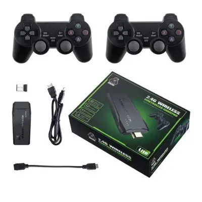 Игровая приставка Game Stick M8-4K HD ретро приставка 64g Black, Чёрный Игровая приставка Game Stick M8-4K HD ретро приставка 64g Black, Чёрный