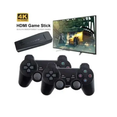 Игровая приставка Game Stick M8-4K HD ретро приставка 64g Black, Чёрный Игровая приставка Game Stick M8-4K HD ретро приставка 64g Black, Чёрный