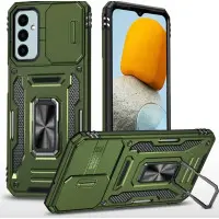 Чехол накладка Camshield Army Ring Samsung A165 (A16) Оливковая