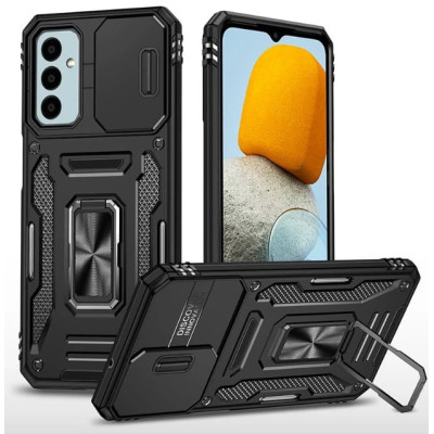 Чехол накладка Camshield Army Ring Samsung A165 (A16) Чёрная
