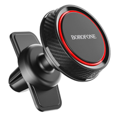 Автотримач Borofone BH12 Black red, Чорний Червоний