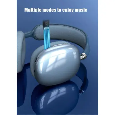 Беспроводные полноразмерные наушники Hoco W35 Blue Stereo Bluetooth Headphones, Синий
