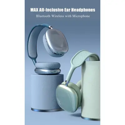 Беспроводные полноразмерные наушники Hoco W35 Blue Stereo Bluetooth Headphones, Синий