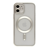Чохол Накладка Metal Matte MagSafe iPhone 12 Natural Titanium