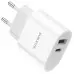 Сетевое зарядное устройство Borofone BA62A Wiseacre White, Белый