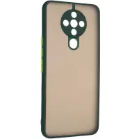 Чохол накладка Gelius Bumper Mat Tecno Spark 6 Зелена