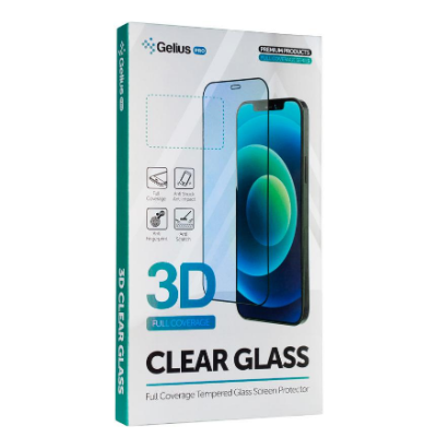 Защитное стекло Gelius Pro 3D Tecno Spark 6 (KE7) Чёрное