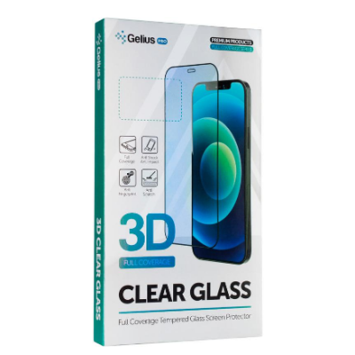 Захисне скло Gelius Pro 3D Tecno Spark 6 (KE7) Чорне