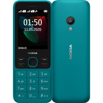 Мобільний телефон Nokia 150 Dual Sim Cyan, зелений