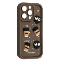 Чехол накладка Pretty Things iPhone 14 Pro Max Коричневая/Cookie