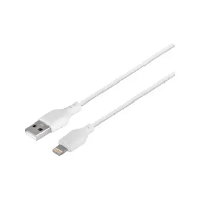 Сетевое зарядное устройство XO Lightning 2.1A Белый White, (L37)