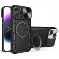 Чехол накладка Protective Stand iPhone 13 Черная