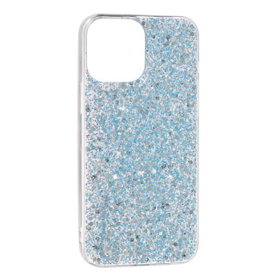 Чехол накладка Fashion Shine iPhone 13 / iPhone 14 Синяя