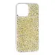 Чехол накладка Fashion Shine iPhone 13 / iPhone 14 Золотая