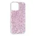 Чехол накладка Fashion Shine iPhone 13 / iPhone 14 Розовая