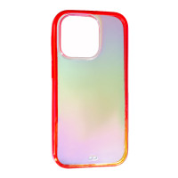 Чехол накладка Gradient Color iPhone 13 / iPhone 14 Красная