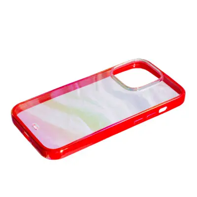 Чехол накладка Gradient Color iPhone iPhone 14 Pro Max Красная
