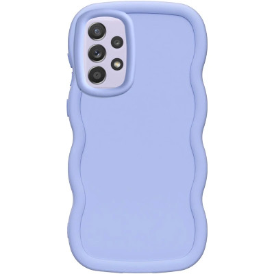 Чохол Накладка Samsung Ripple A525 (A52) Блакитна Lilac Blue