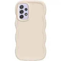 Чехол Накладка Ripple Samsung A525 (A52) Белая (Antique white)
