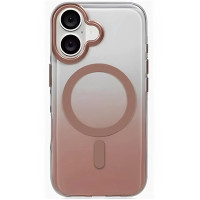 Чехол Накладка Phantom MagSafe iPhone 16 Золотая Чехол Накладка Phantom MagSafe iPhone 16 Золотая