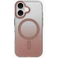 Чехол Накладка Phantom MagSafe iPhone 16 Золотая