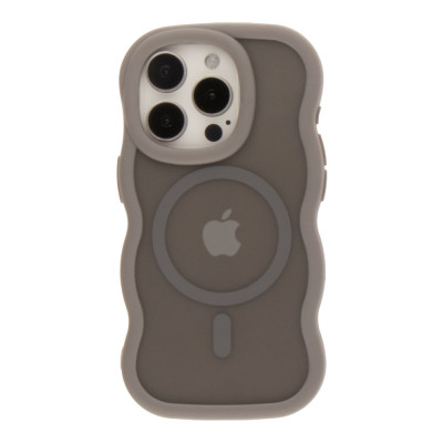 Чехол Накладка Undine MagSafe iPhone 12/12 Pro Серая