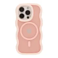 Чехол Накладка Undine MagSafe iPhone 12/12 Pro Розывая
