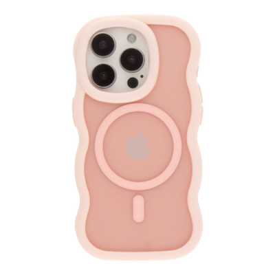 Чохол Накладка Undine MagSafe iPhone 12/12 Pro Рожева