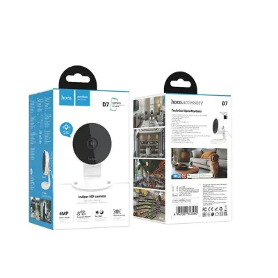 Смарт камера Hoco D7 Белая
