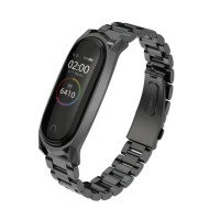 Ремешок Метталический Mi Band 7 Чёрный