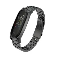 Ремінець Металевий Mi Band 7 Чорний