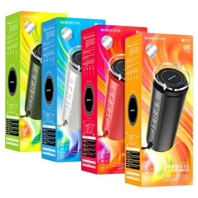 Колонка Bluetooth Borofone BR22 Black, Чёрная