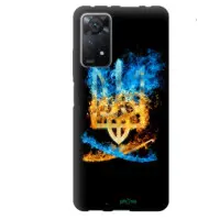 Чехол накладка Soft witn Print Xiaomi Redmi Note 11 Pro Тризуб