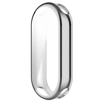 Бампер для Xiaomi Mi Band 9 Серебристый