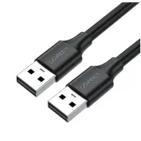 Кабель Ugreen US102 USB2.0 Male to Male 1.5м Черный Кабель Ugreen US102 USB2.0 Male to Male 1.5м Черный