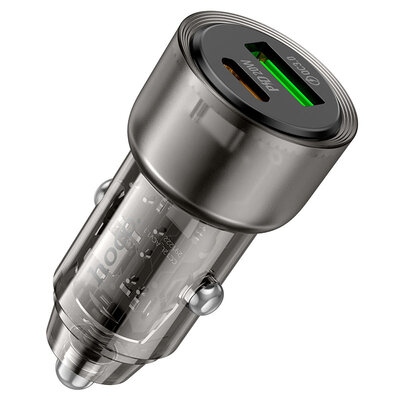 Автомобільний зарядний пристрій Hoco Z52 (USB+Type-C) 38W