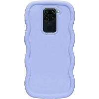 Накладка Ripple Xiaomi Redmi Note 9 Голубая