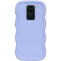 Накладка Ripple Xiaomi Redmi Note 9 Голубая