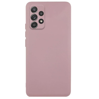 Чехол накладка Getman Liquid Silk Samsung A325 (A32) Розовая