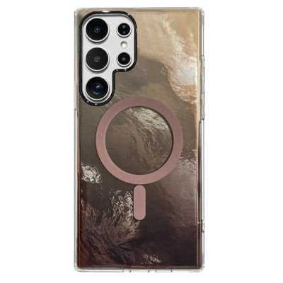 Накладка Shiny Mountain MagFit Samsung S25 Ultra (S938) Шоколад