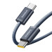 Кабель Baseus Dynamic 4 Fast Type-C to Type-C 100W 1м Черный (Cosmic Black)